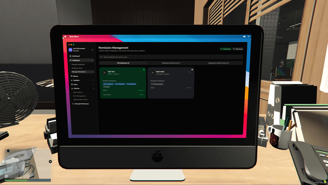 Granular Permission System